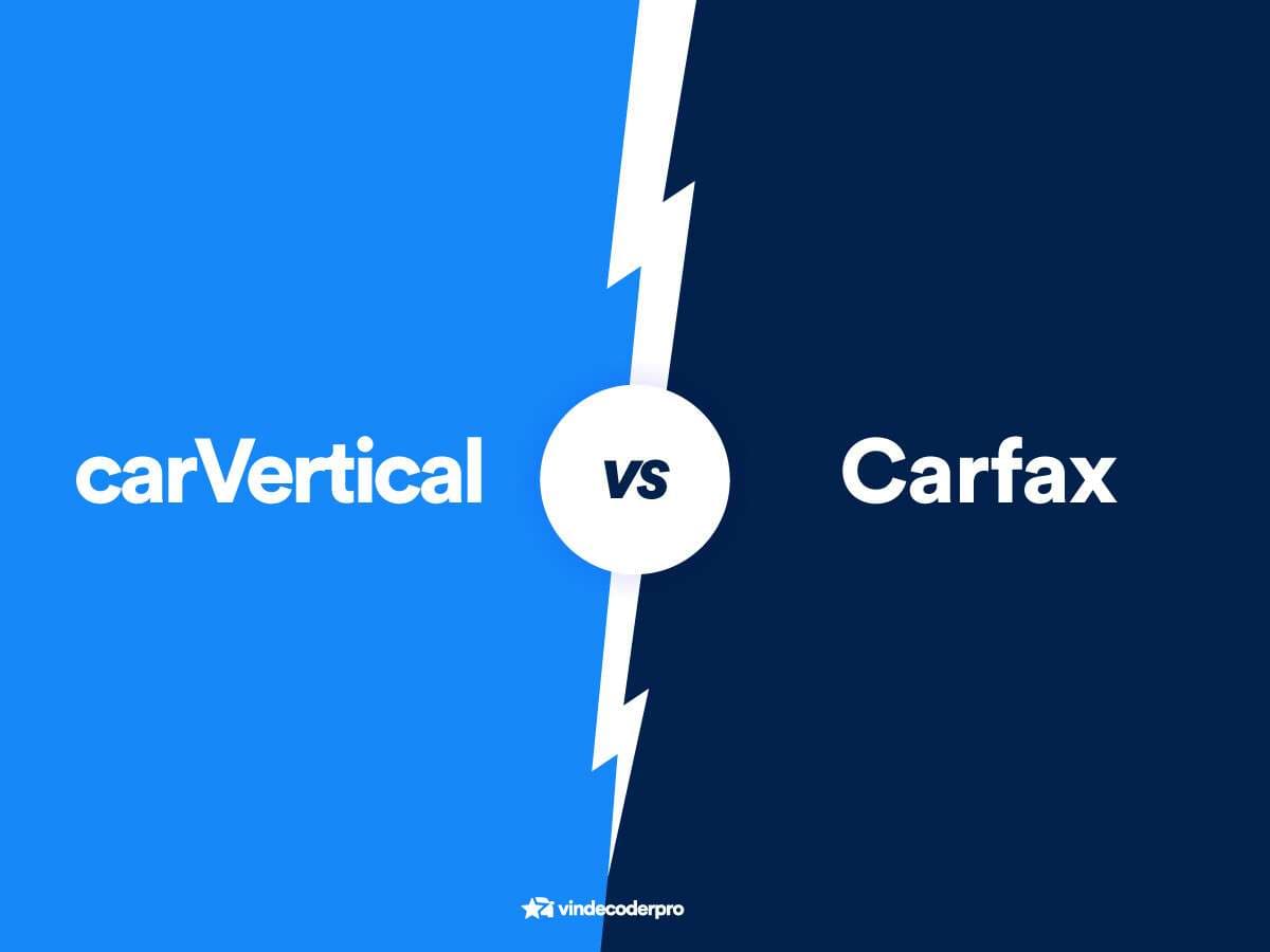 carVertical o Carfax: comparación de informes de historial